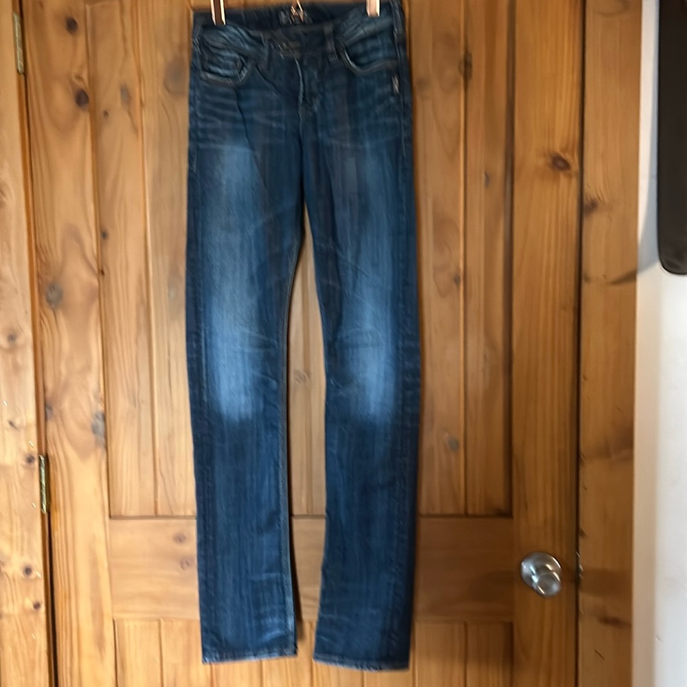 Silver jeans